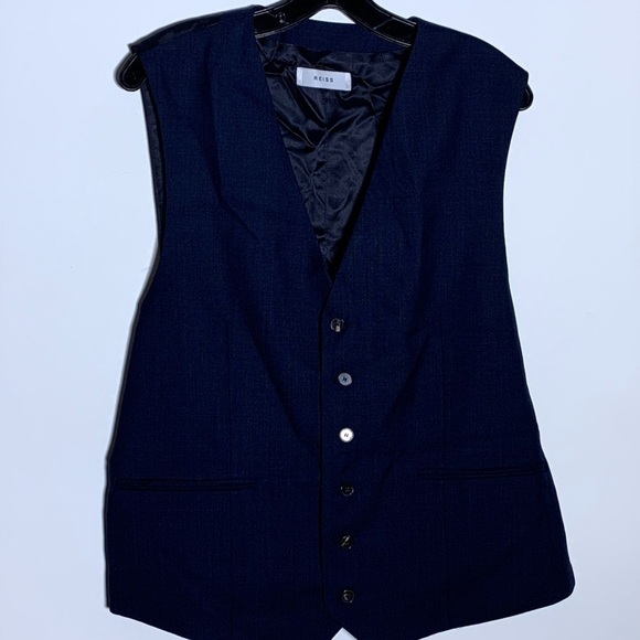 Reiss vest for blazer suit tuxedo size 46 - Picture 1 of 3